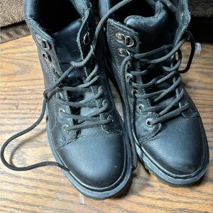 Dr Martens Black Lace-Up Boots